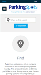 Mobile Screenshot of parkingspots.com